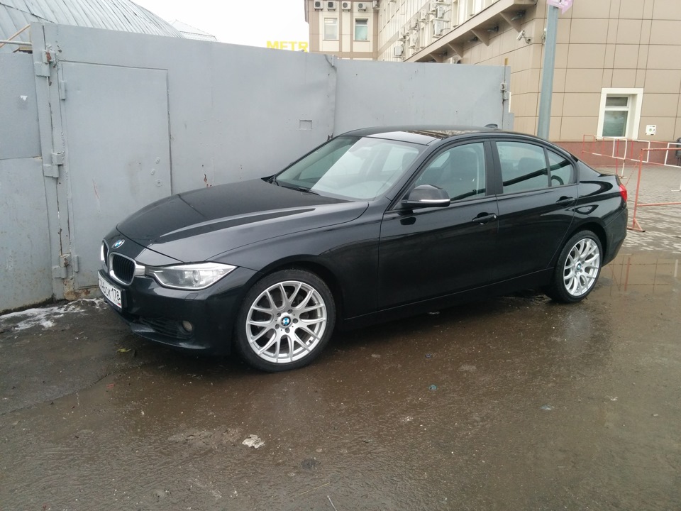 Переобулся на R18 — BMW 3 series (F30), 2 л, 2013 года | колёсные диски ...