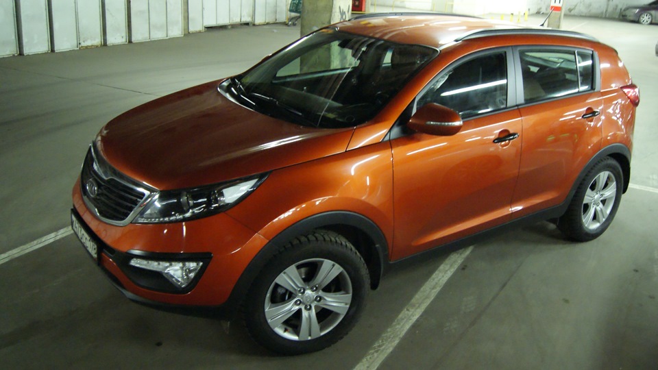 Кузовной ремонт — KIA Sportage (3G), 2 л, 2011 года | своими руками ...