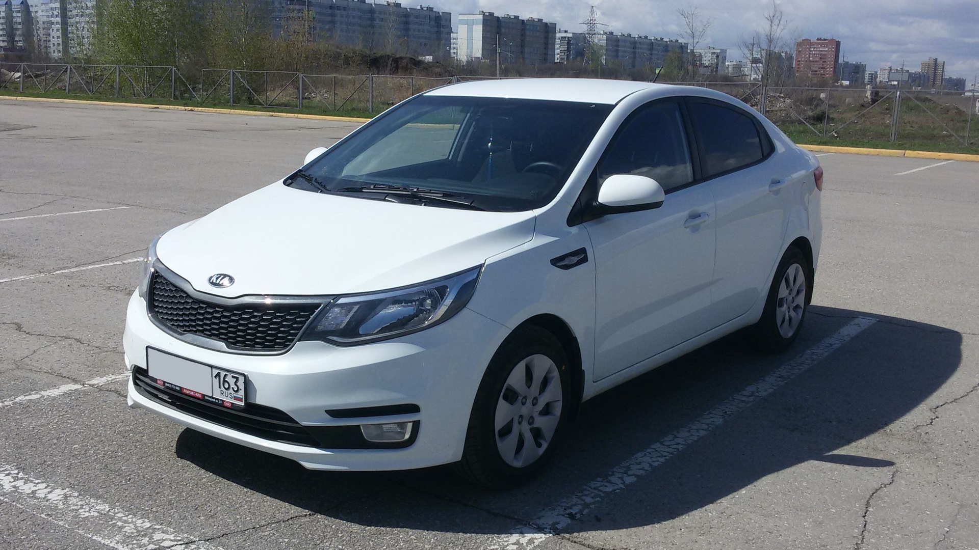 KIA Rio (3G) 1.6 бензиновый 2015 | 163 регион на DRIVE2