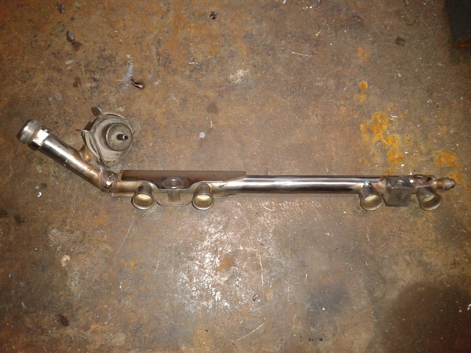 Самодельный ресивер из нержЫ (часть 1) — Lada 21011, 1,7 л, 1975 года ...