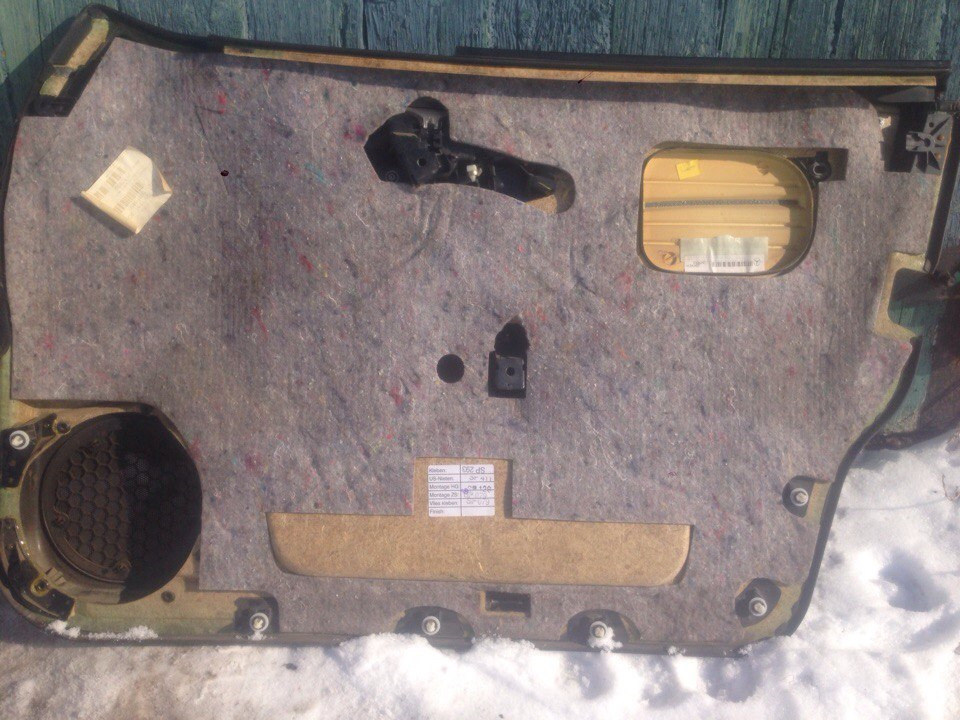 Дверные карты рестайл, на до рестайл! Ох, а как же подсветку подключить ...