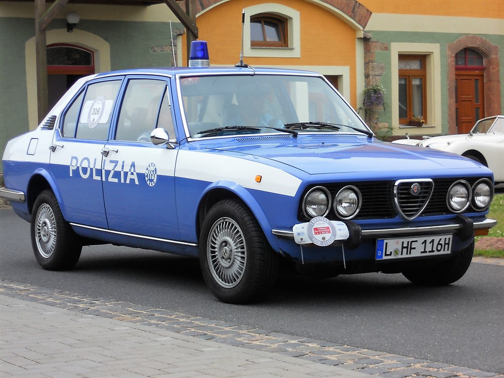 Модель Alfa Romeo Alfasud 1980 polizia