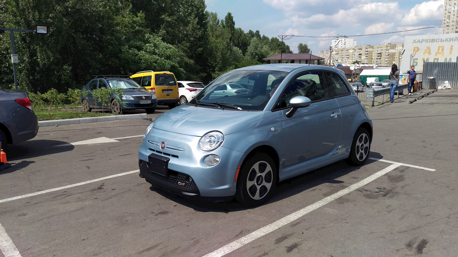 FIAT 500E EV электрический 2015 | E 