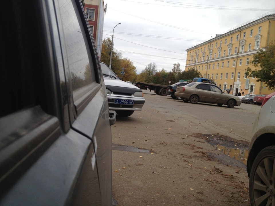 Паркуйтесь правильно :) — Lada 2114, 1,6 л, 2008 года | нарушение ПДД ...