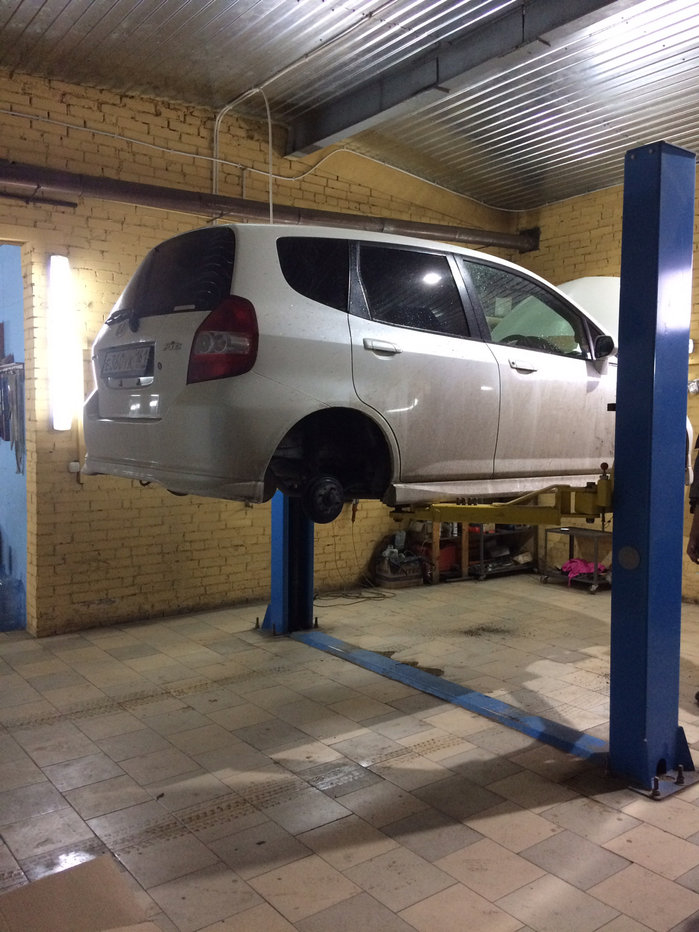 Ремонт ходовой — Honda Fit (1G), 1,3 л, 2002 года | запчасти | DRIVE2