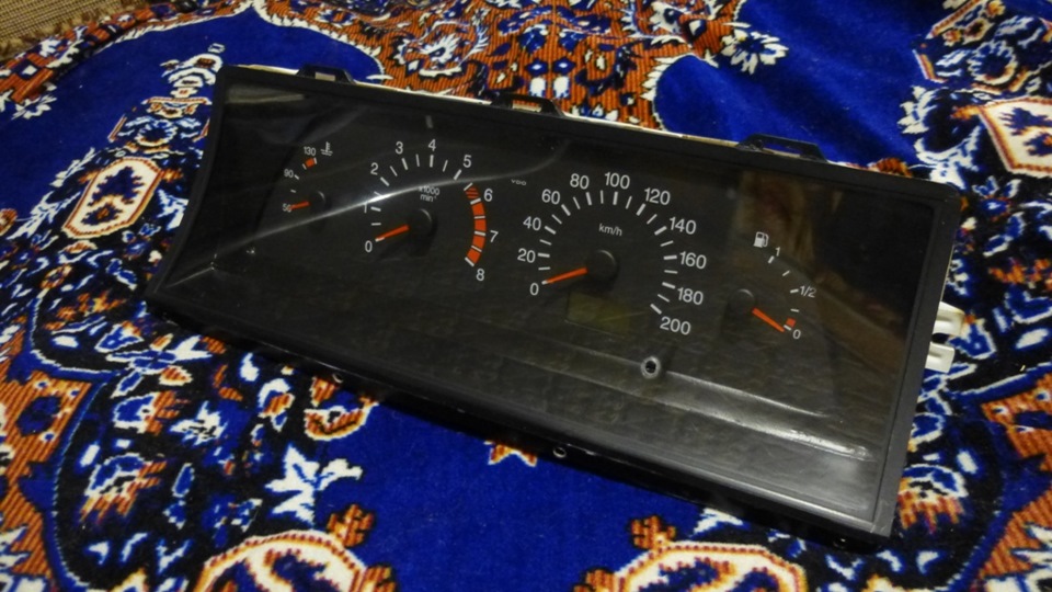 Приборная панель от ваз 2110 на ваз 2107. Финал… — Lada 21074, 1,6 л ...