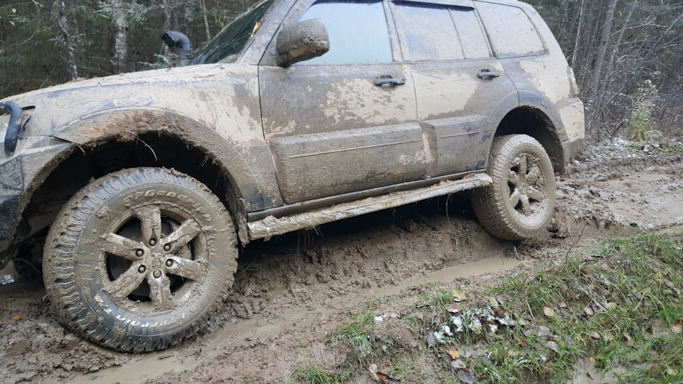 Экспедиция Пермь-Кикус часть 2 (видео) — Mitsubishi Pajero (4G), 3,8 л ...