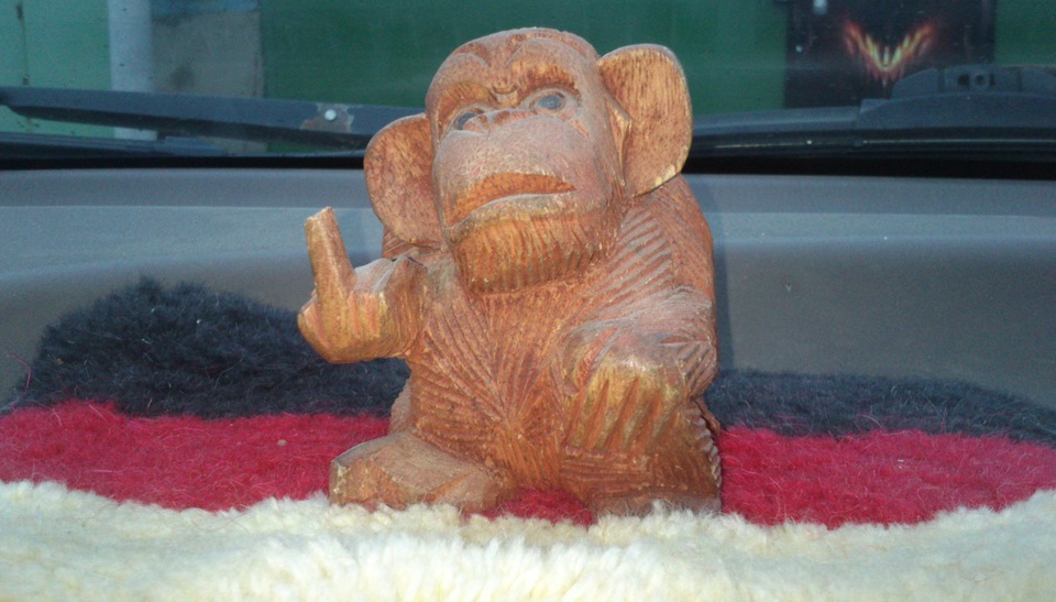 cheeky monkey — Toyota Tercel (5G), 1,3 л, 1998 года | просто так | DRIVE2