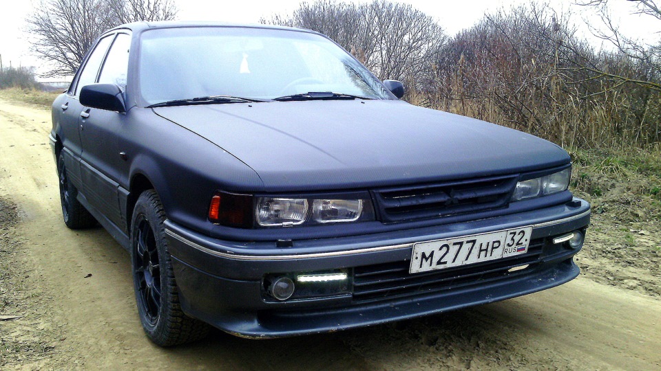 Mitsubishi Galant (6G) 2.0 бензиновый 1988 | Black Carbon на DRIVE2