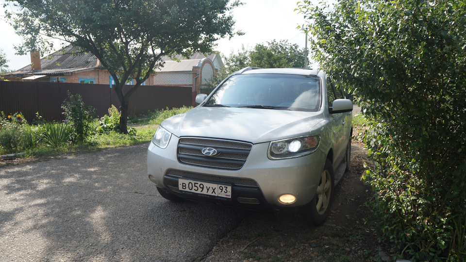 Замена штатной магнитолы. — Hyundai Santa Fe (2G), 2,7 л., 2007 года ...