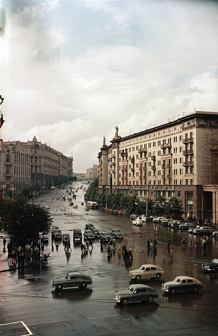 Москва 1950 год фото