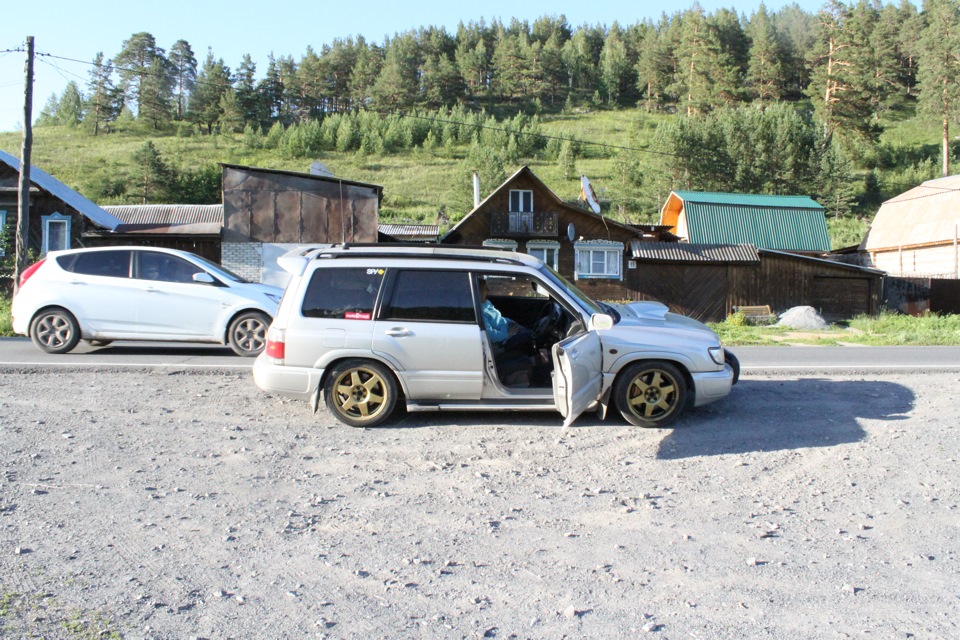 Поездка в белокатайский район — Subaru Forester (SF), 2 л, 1999 года ...
