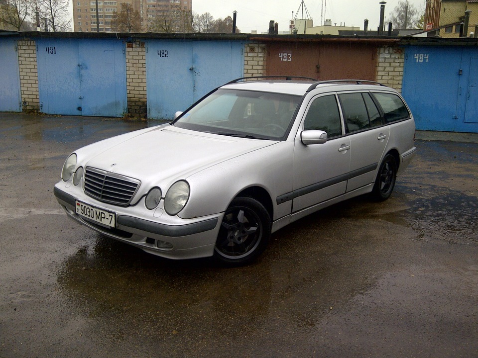 Dotz Touge Graphite R16. — Mercedes-Benz E-Class Estate (S210), 2,2 л ...