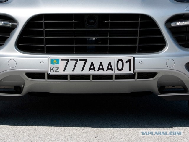 Как выглядят казахстанские номера блатные номера! - DRIVE2