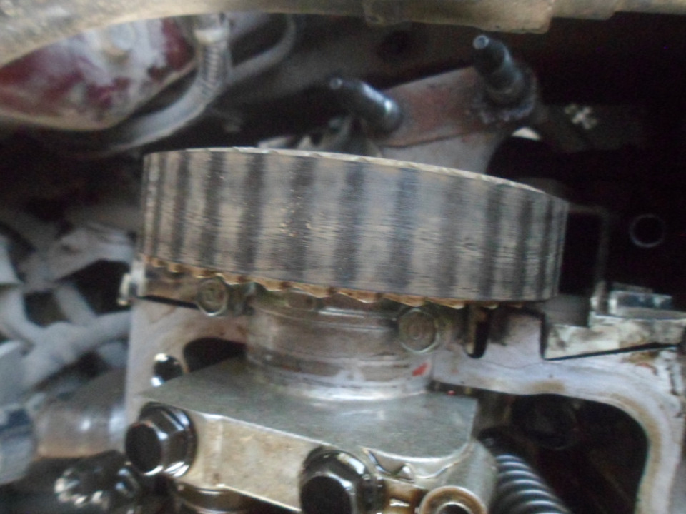 Как выставить метки грм на хонда дигри