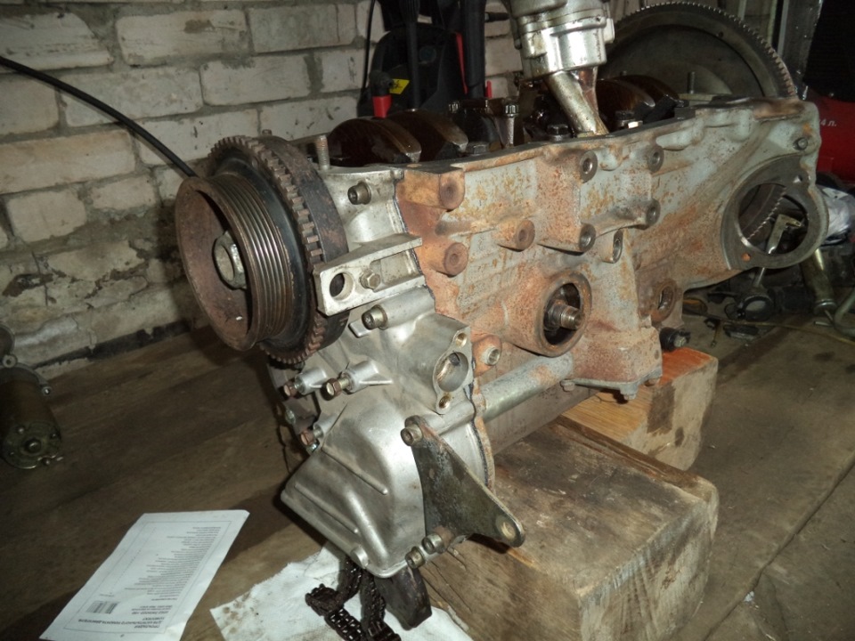 Сборка ДВС. Часть 1 "Блок цилиндров" — УАЗ 469, 1976 года | своими ...