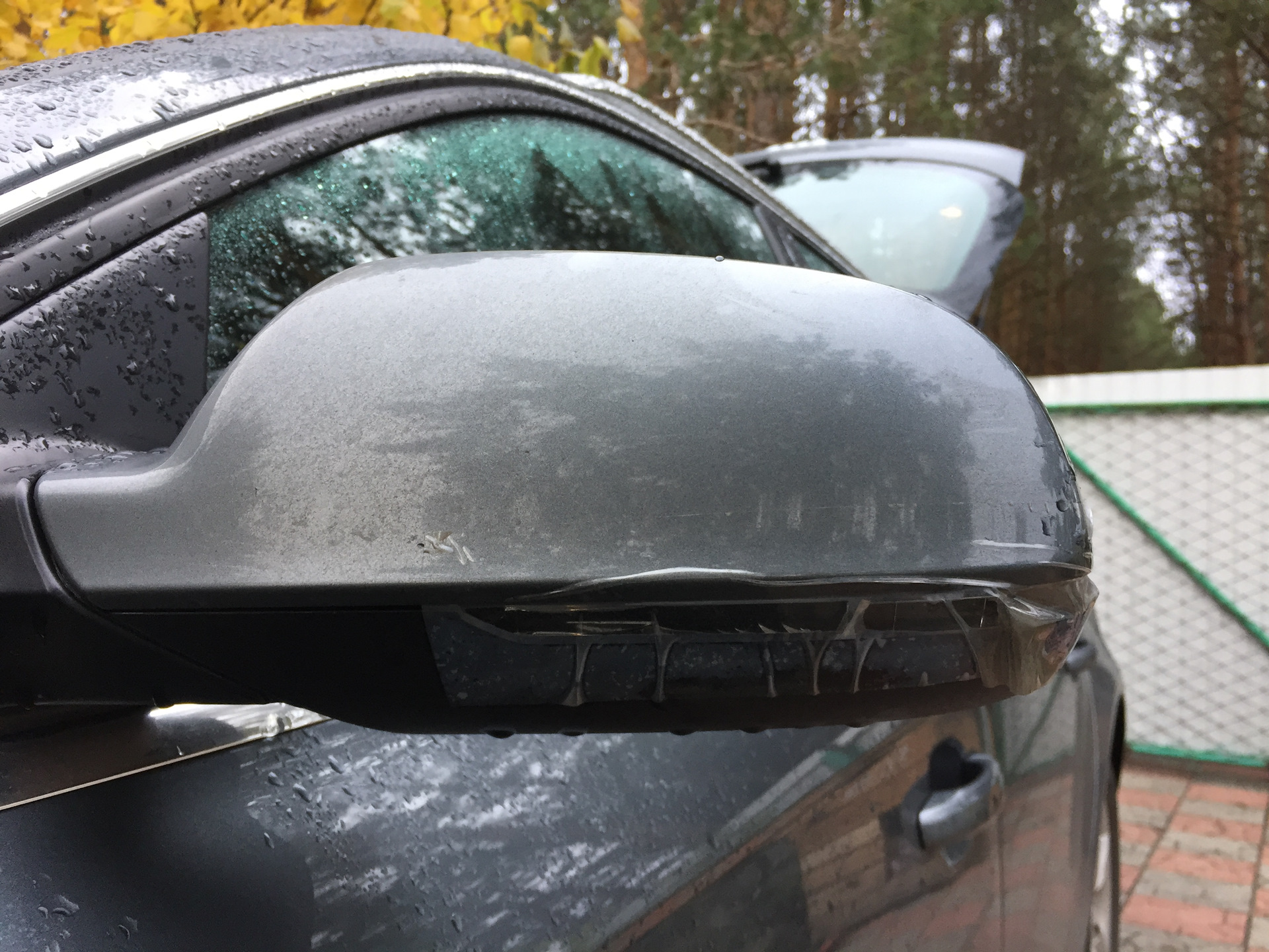 Замена повторителя поворота на левом зеркале — Audi A4 Avant (B8), 2 л ...