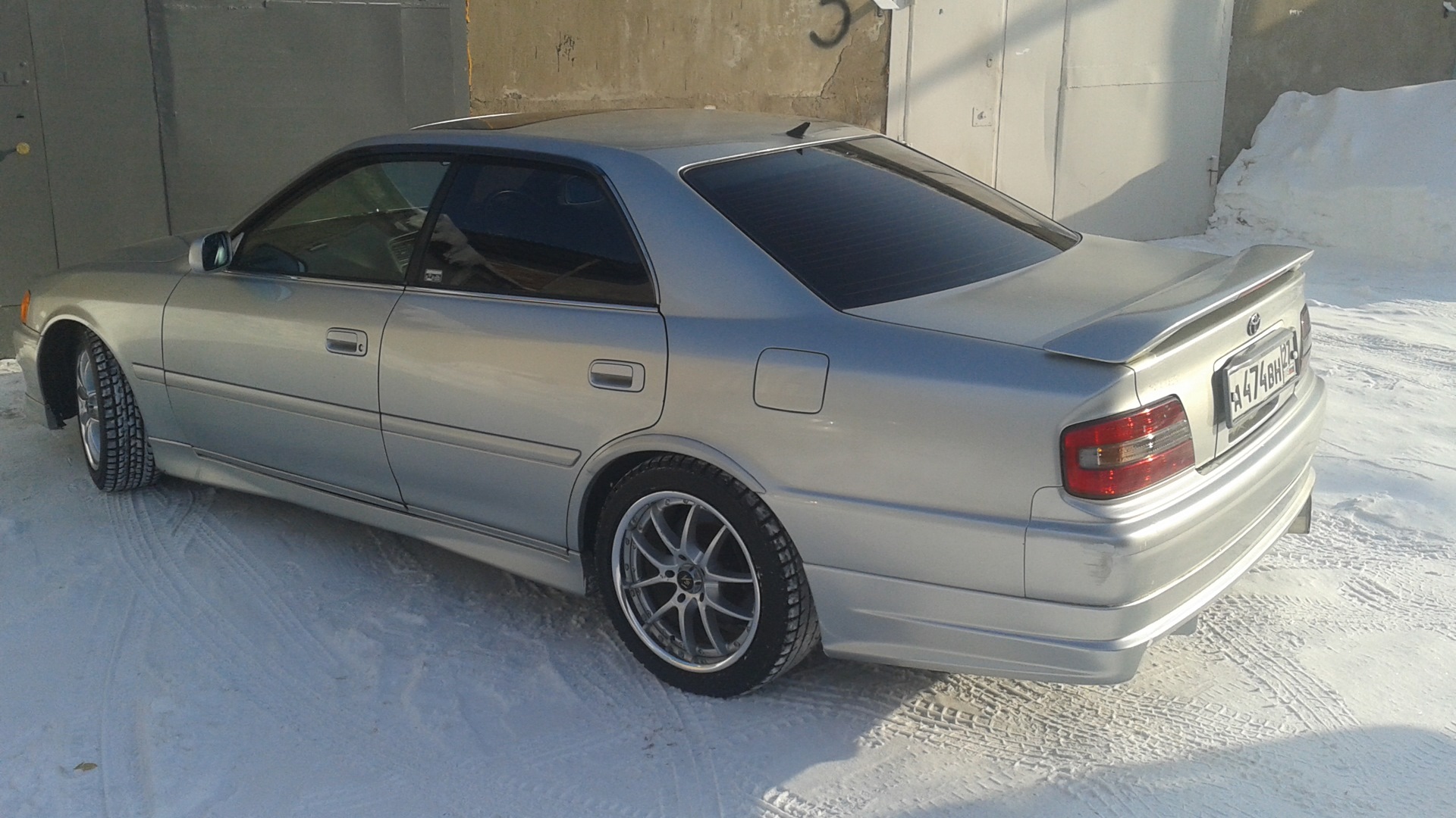 Toyota Chaser (100) 2.5 бензиновый 1998 | Grey Horn TB на DRIVE2