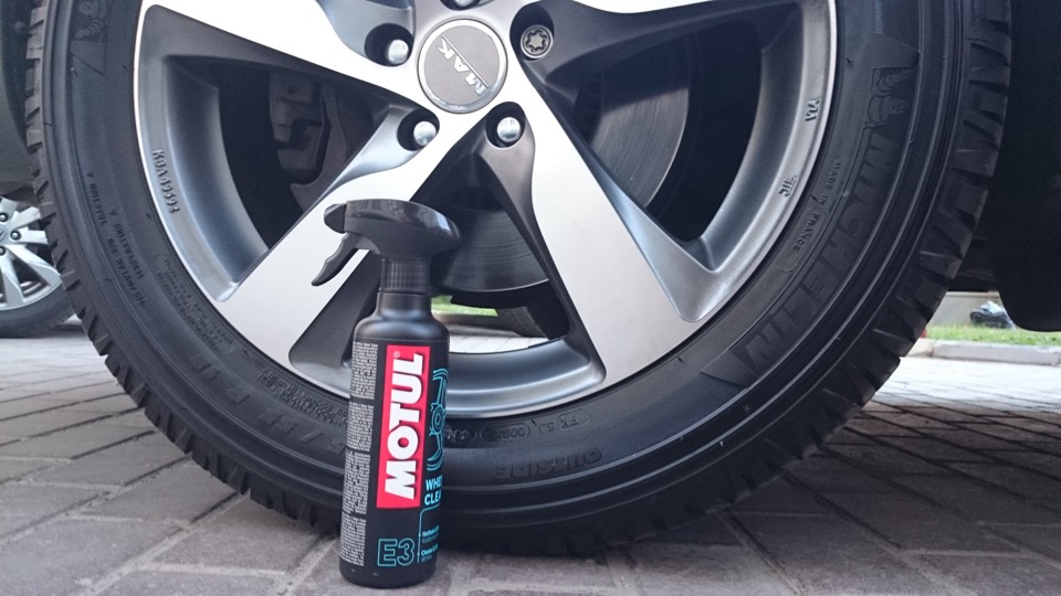 №27. Тестирование средства для чистки литых дисков от фирмы MOTUL ...