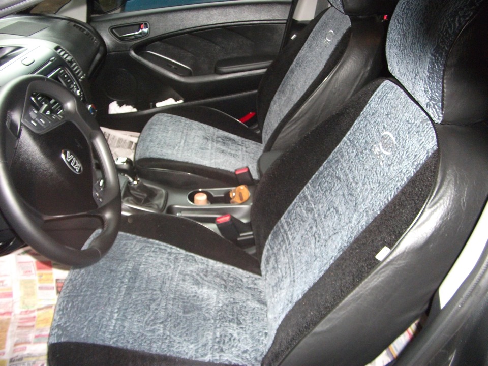 Чехлы и мелочь — KIA Cerato (3G), 1,6 л, 2014 года | аксессуары | DRIVE2