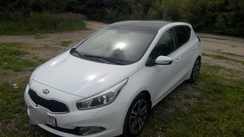 Kia Ceed ed черная крыша