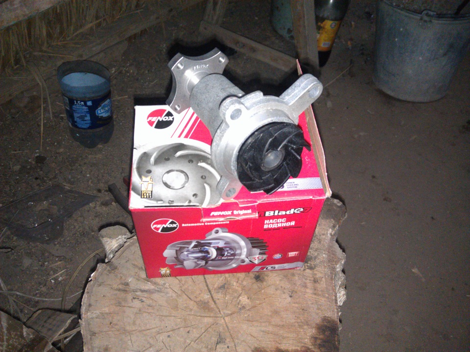 Помпа сказала "Гав!" — ИЖ Москвич 412, 1,5 л, 1989 года | поломка | DRIVE2