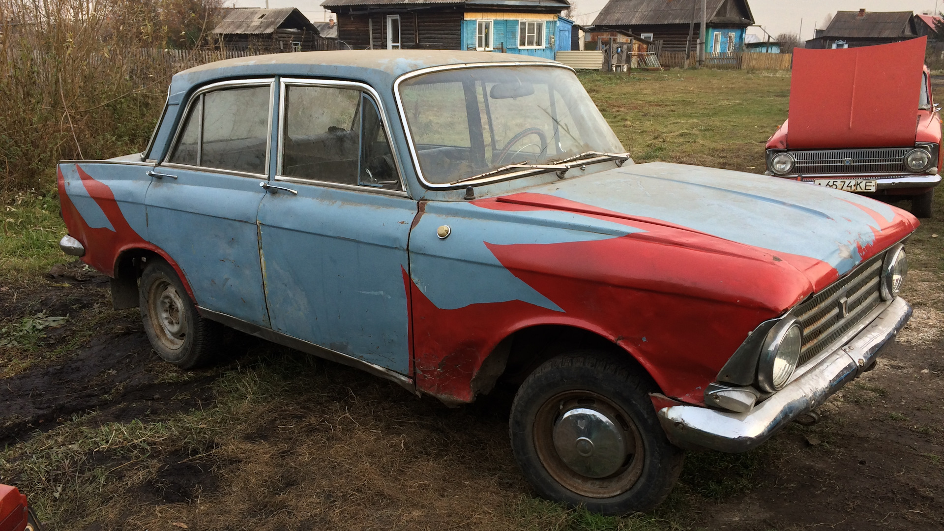 Москвич 408 1.4 бензиновый 1967 | Небесно голубой на DRIVE2