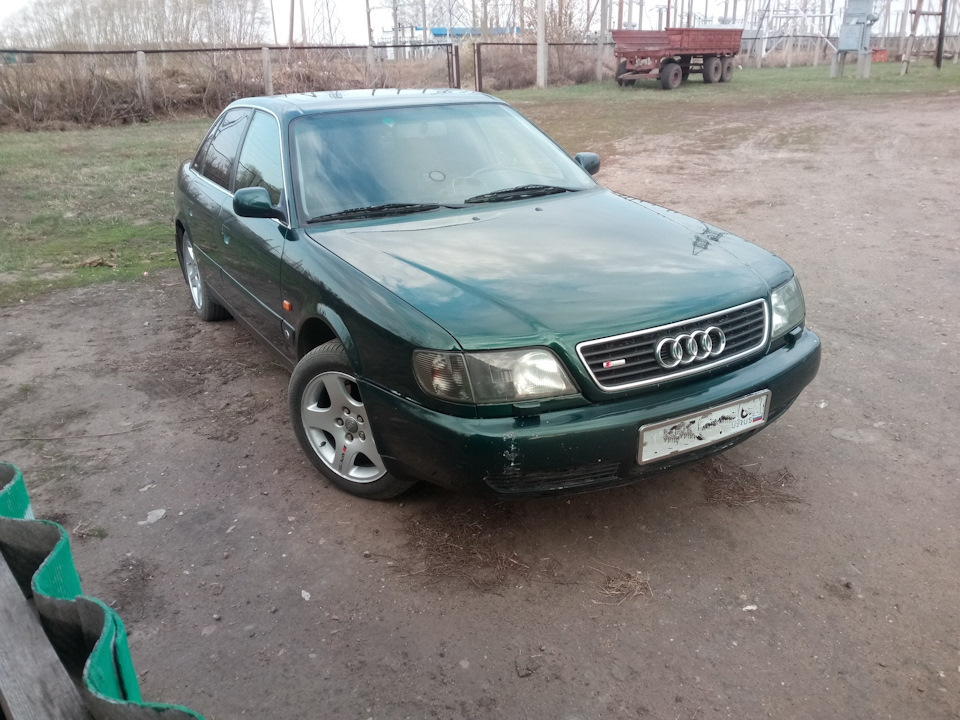 Омыватель фар — Audi A6 (C4), 2,6 л, 1997 года | видео | DRIVE2