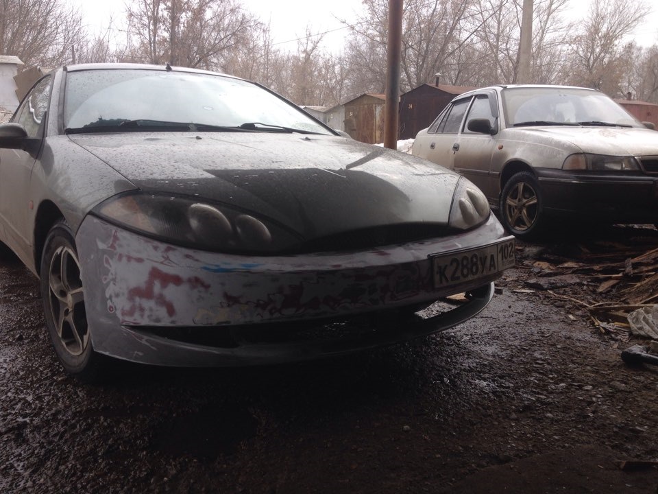 Бампер спорт, или закос под Мицубиси эво. — Mercury Cougar (8G), 2,5 л ...