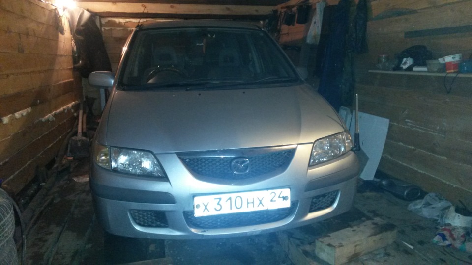 замена масла в кпп — Mazda Premacy (1G), 1,8 л., 1999 года | плановое ...