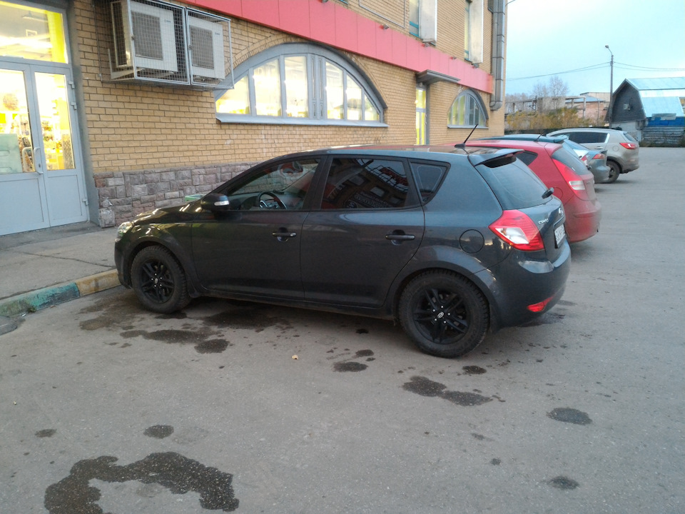 Сезонная смена колес. — KIA Ceed (1G), 1,6 л, 2011 года | колёсные ...