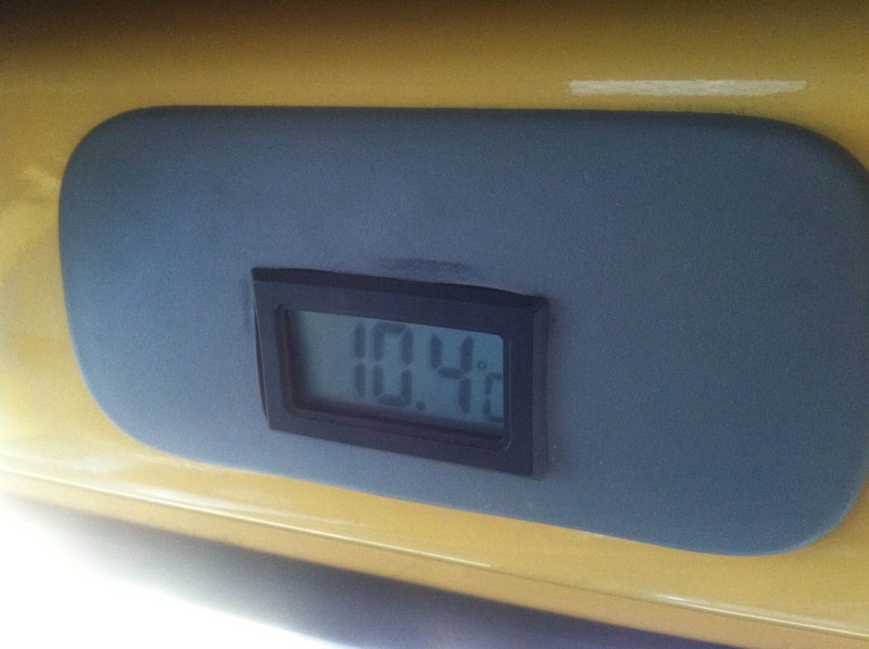 Установка датчика температуры — Renault Kangoo (1G), 1,5 л, 2007 года ...
