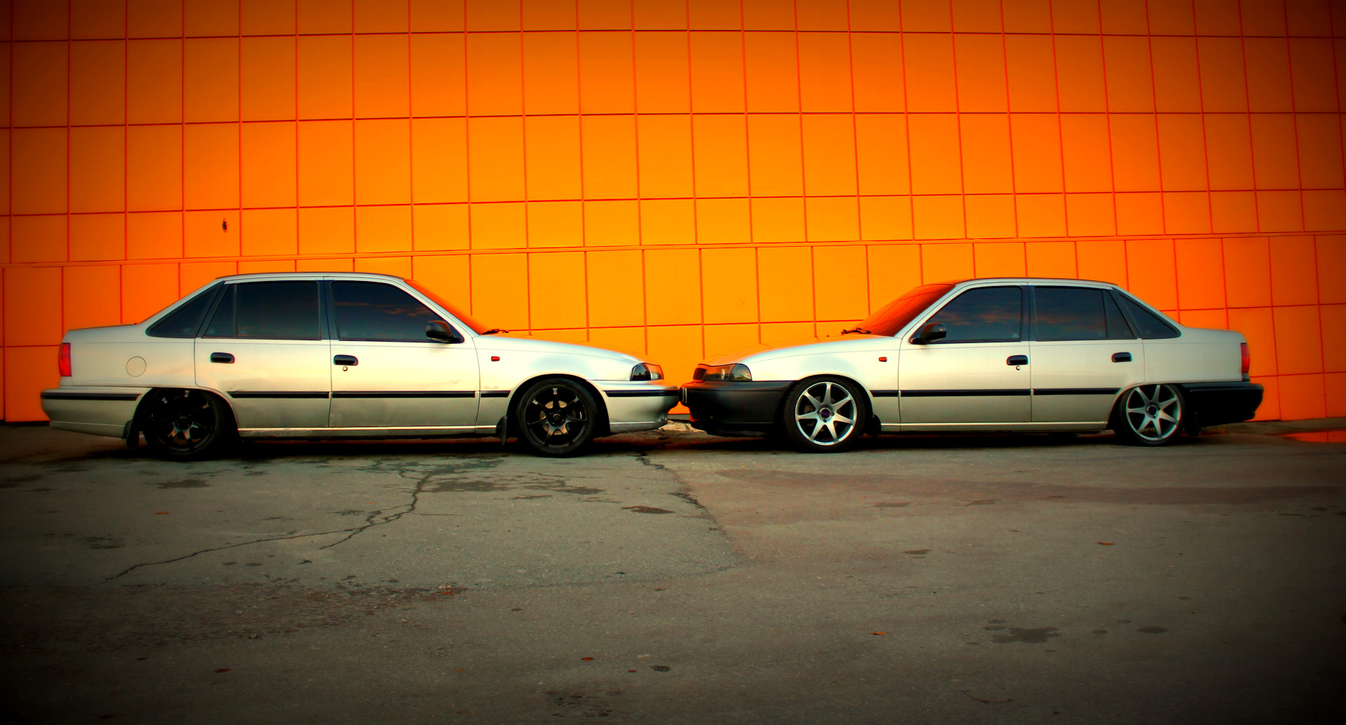 Daewoo Nexia stance