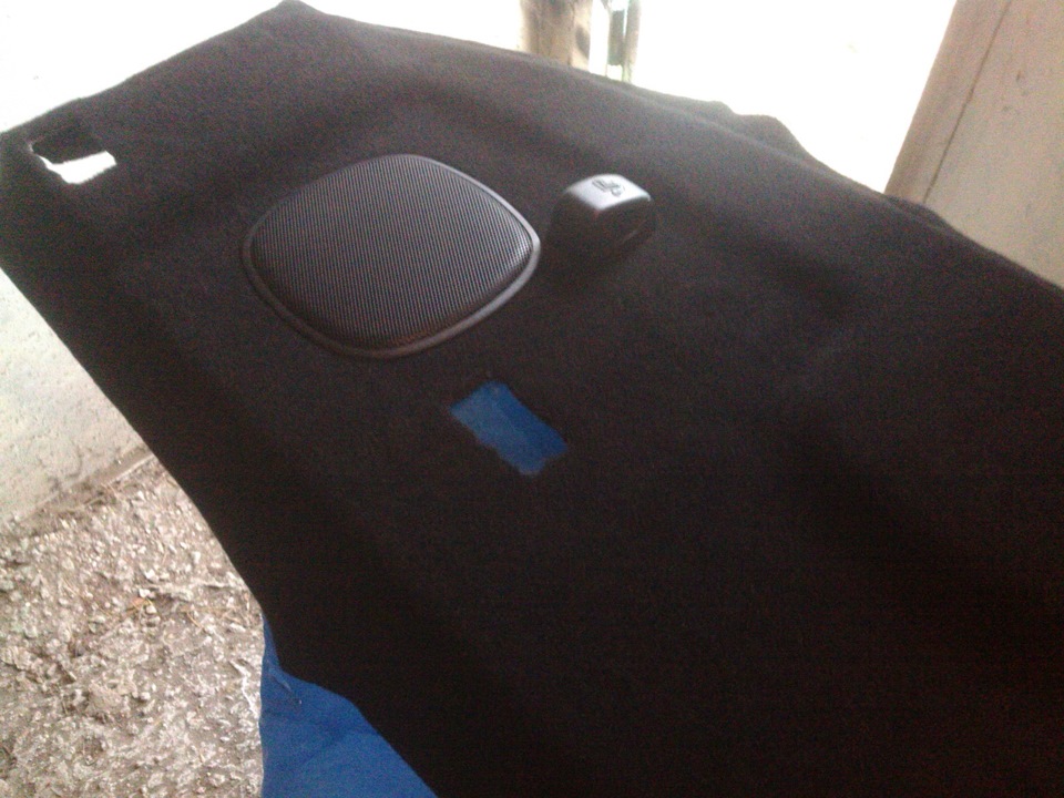 Перетянул заднюю полку — Nissan Almera Classic (B10), 1,6 л, 2009 года ...