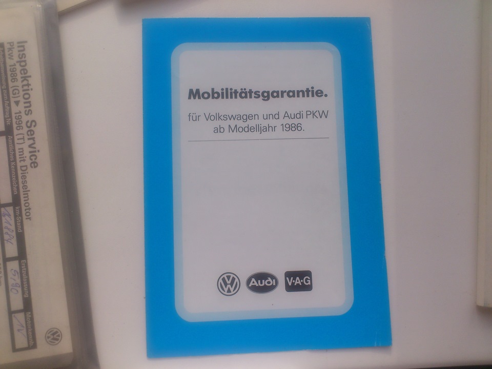 Забрал недавно сервисную книгу и запасные ключи… — Volkswagen Jetta II ...