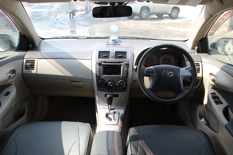 Уход за кожей и экокожей — Toyota Corolla Axio (E140), 1,5 л, 2007 года ...