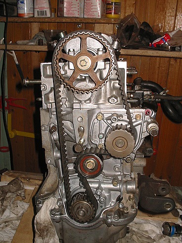 Подушка двигателя на Honda Odyssey RA6 F23A