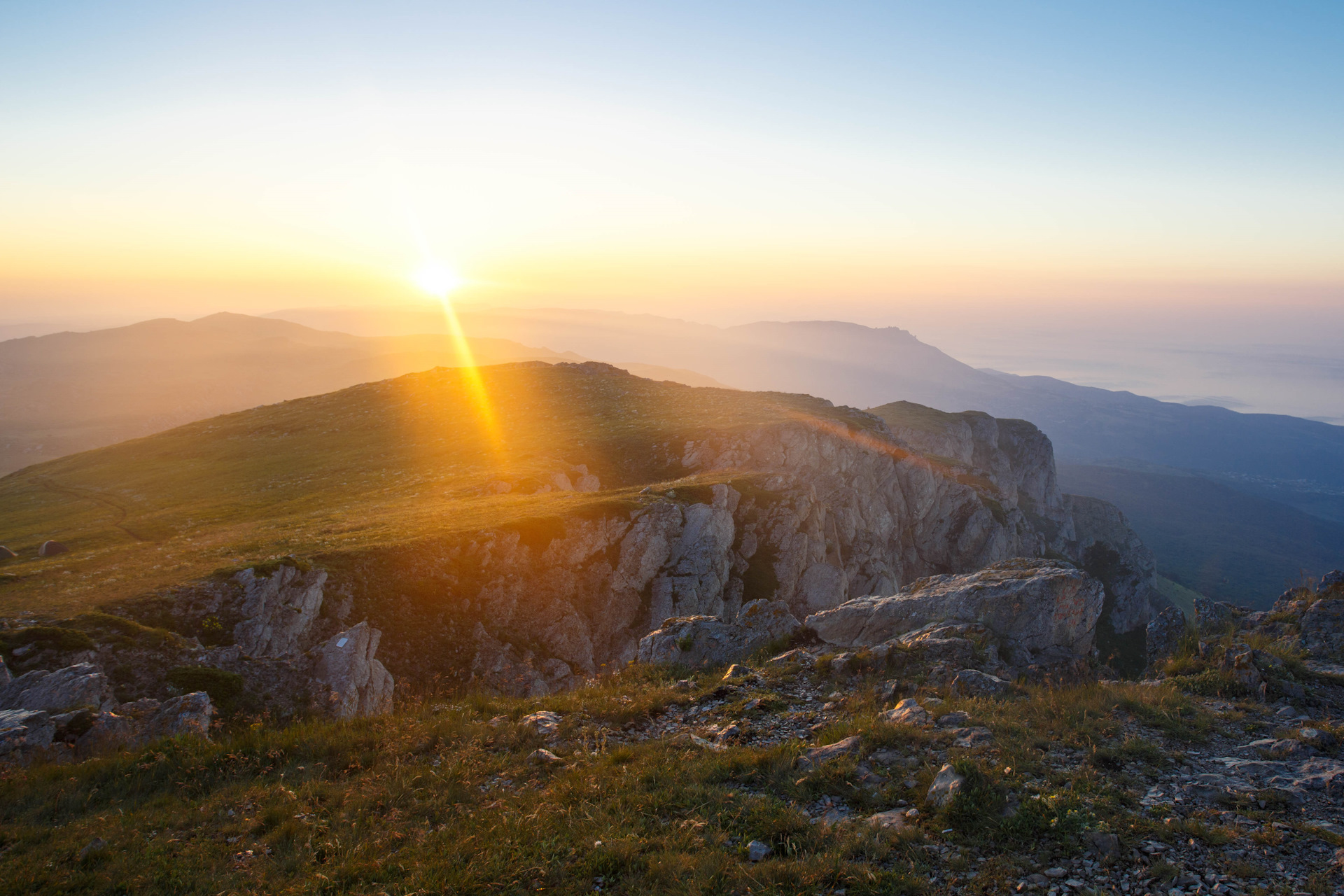 Плато Чатыр Даг Крым