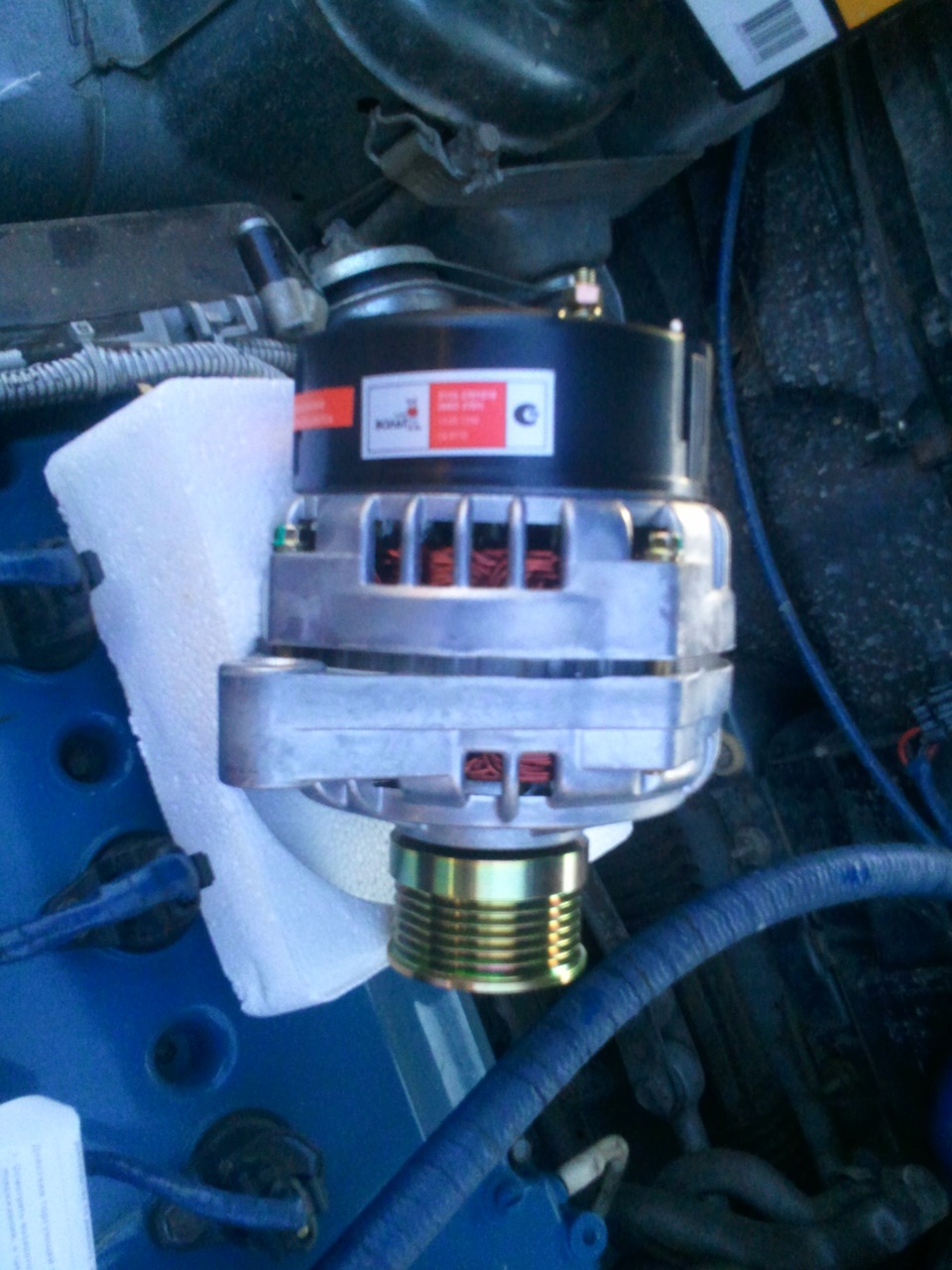 замена генератора — Lada 21124, 1,8 л, 2005 года | своими руками | DRIVE2