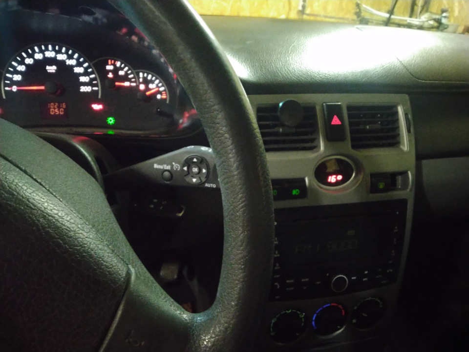 Управление БК штат-1 с подрулевого переключателя — Lada Приора седан, 9 ...
