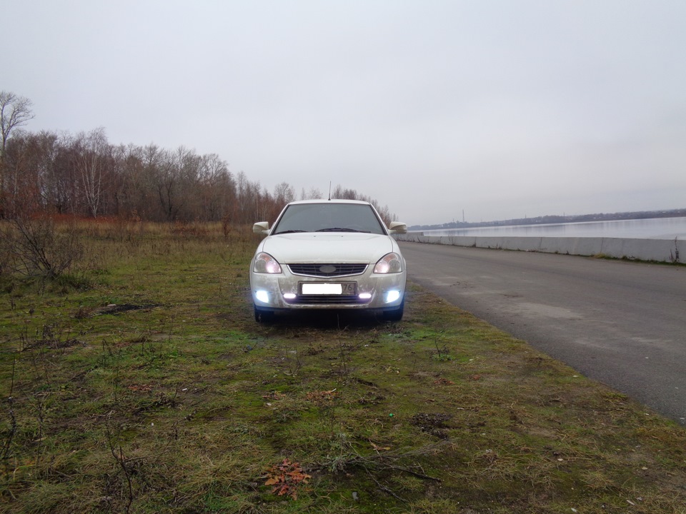 ДХО на приору — Lada Приора хэтчбек, 1,6 л, 2013 года | тюнинг | DRIVE2