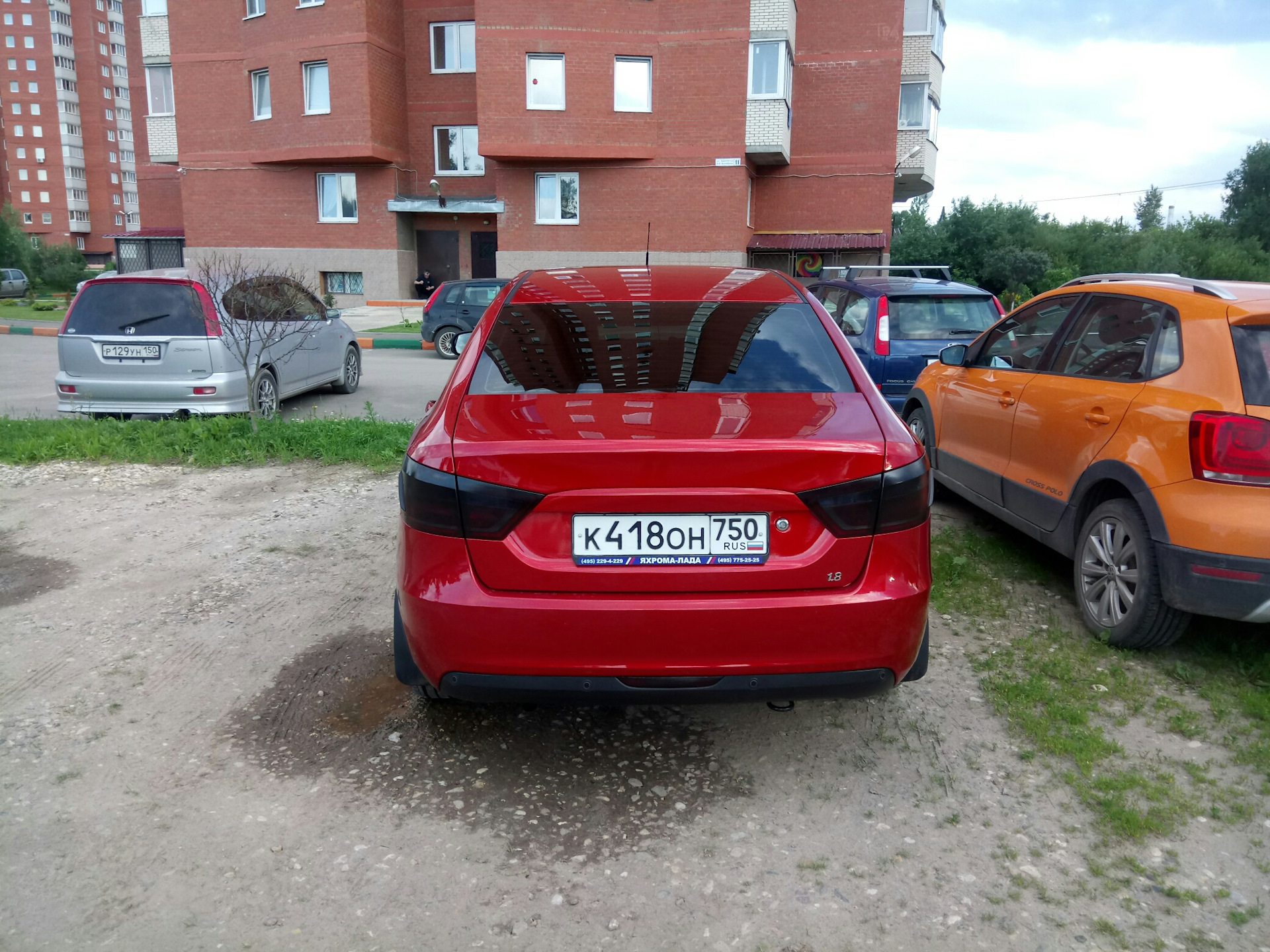 Тонировка задних фонарей и удаление надписей — Lada Vesta, 1,8 л, 2017 года  | тюнинг | DRIVE2