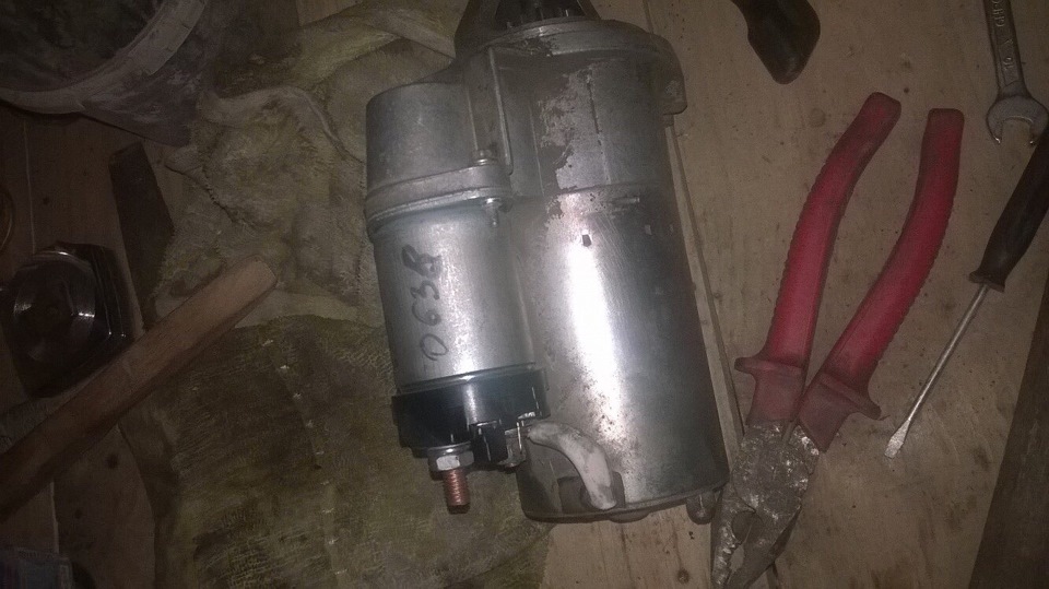 Замена втягивающего реле стартера — Lada 21074, 1,6 л, 2010 года ...