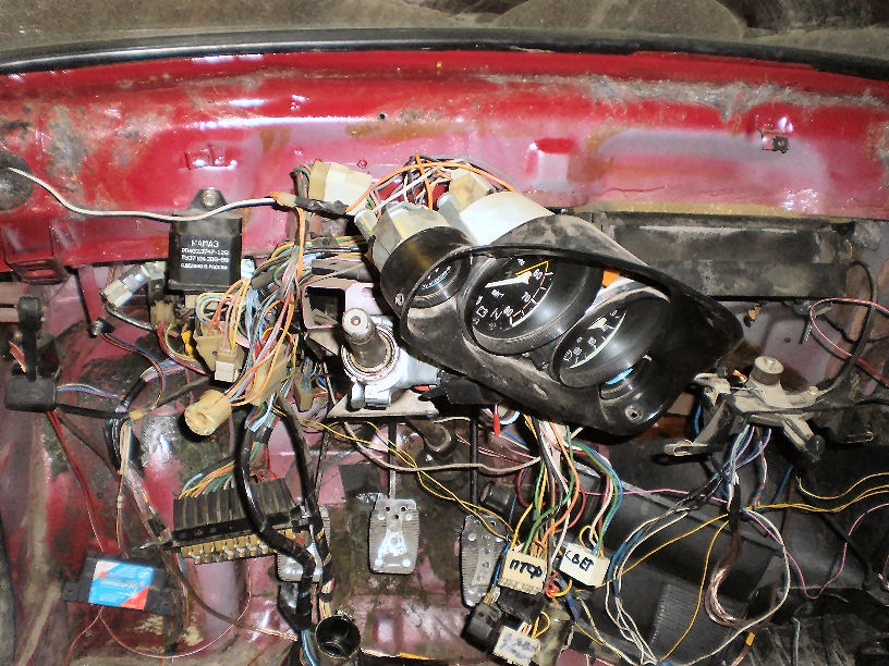 Проводка по-человечески. — Lada 11113 Ока, 0,7 л, 2003 года ...