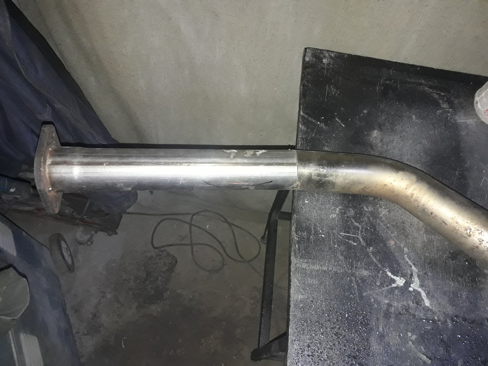 Привариваем Газель трубу. — Subaru Forester (SG)