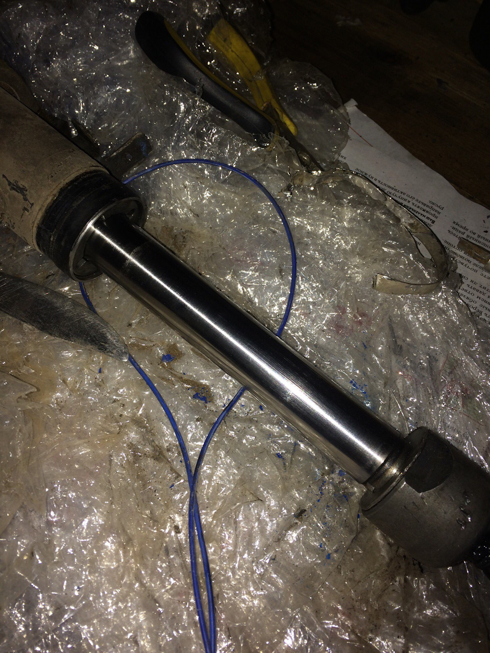 Разбор рулевой рейки ч.1 — Mitsubishi Lancer IX, 1,6 л, 2006 года ...