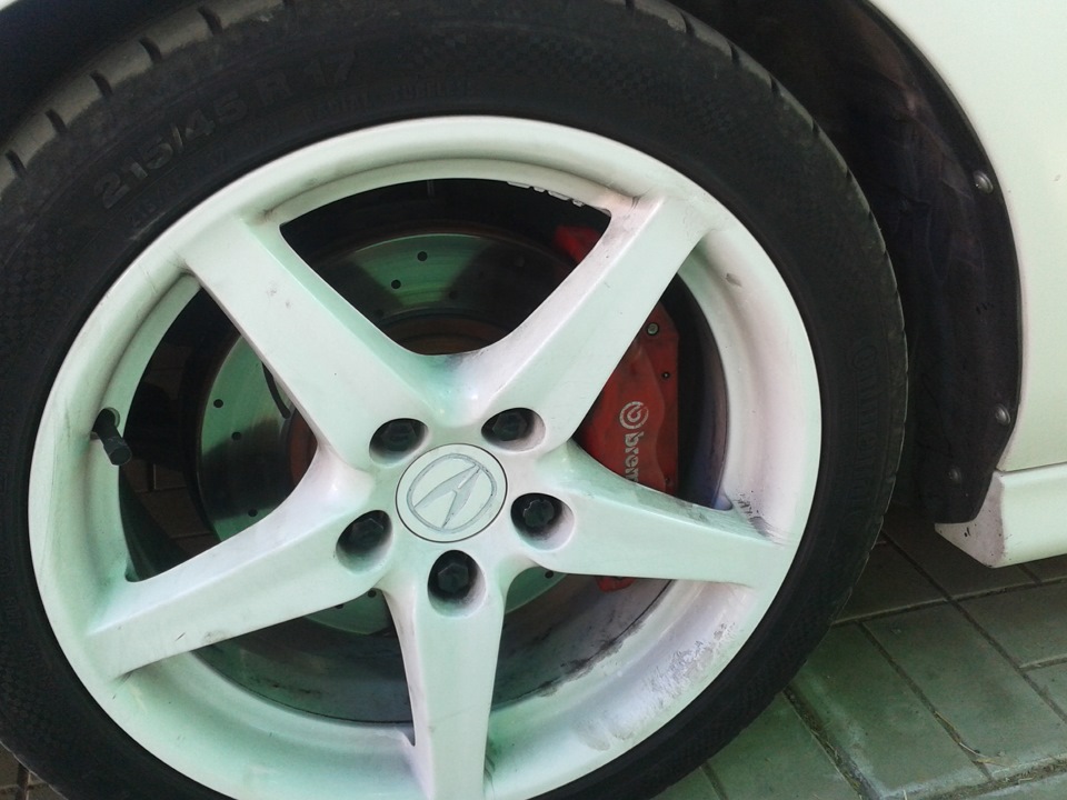 тормоза Brembo — Acura RSX, 2 л, 2005 года | тюнинг | DRIVE2