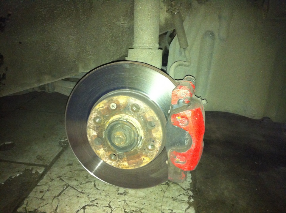 Подшипник ступицы — Daewoo Lanos, 1,5 л, 2003 года | визит на сервис ...