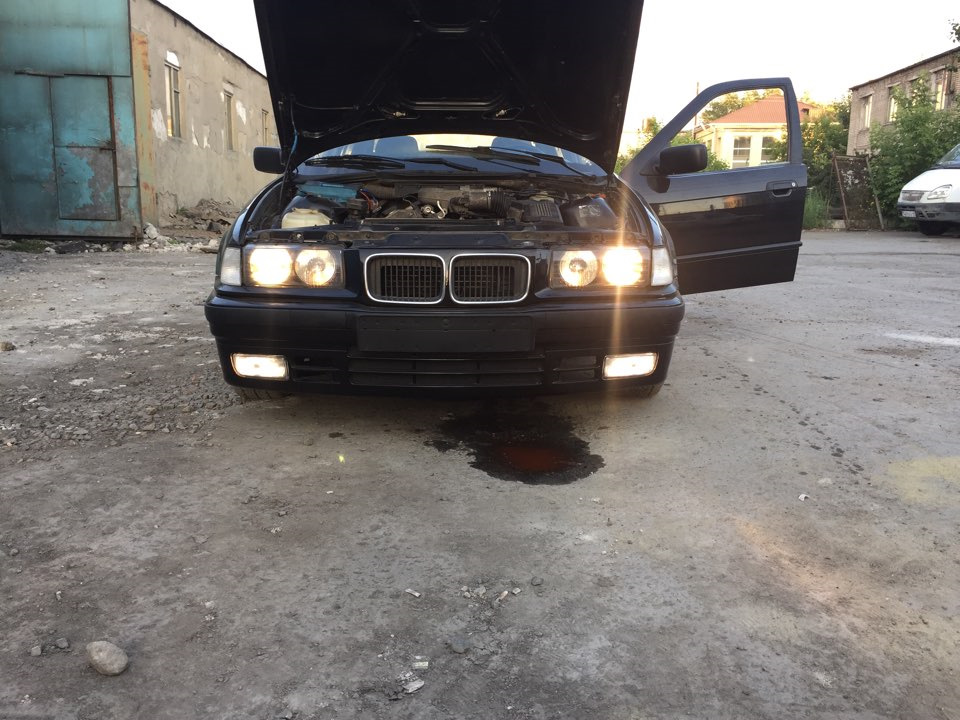Братцы ☝🏿️ почти конец двигатель в идеале 😱 — BMW 3 series (E36), 1995 ...