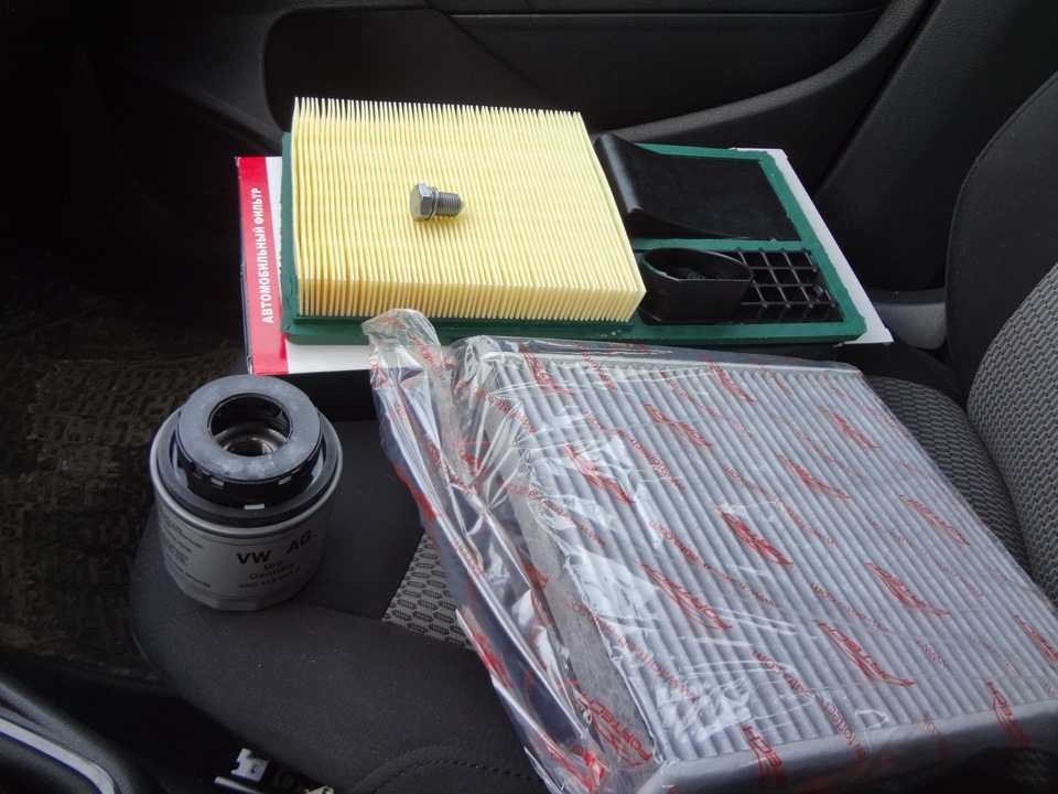 ТО-1 14520км — Volkswagen Polo Sedan, 1,6 л, 2015 года | плановое ТО ...